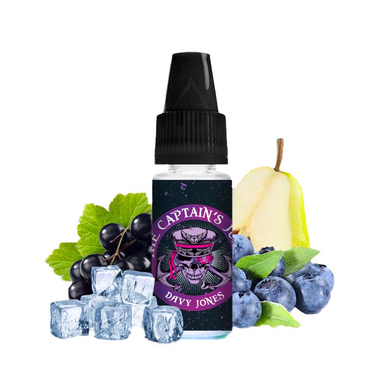 Liquid The Captain's Juice - Davy Jones 10ml 20mg | BigVapoteur