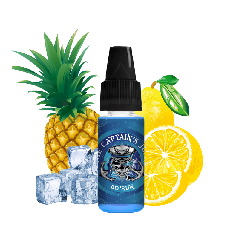 E-liquide The Captain's Juice - Bo'Sun 10ml 20mg | BigVapoteur