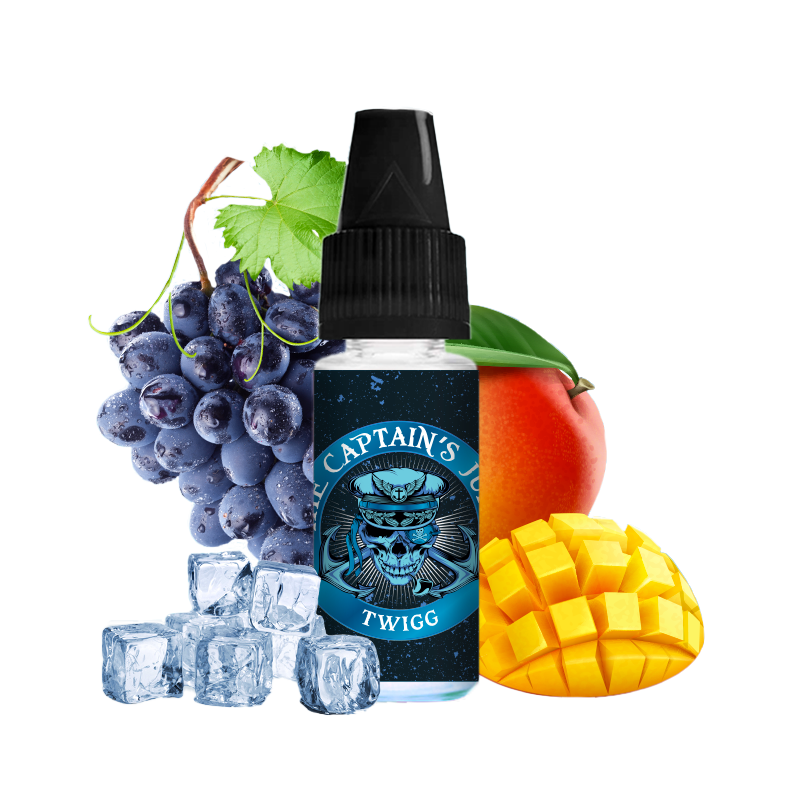 The Captain's Juice - Twigg 10ml 20mg | BigVapoteur
