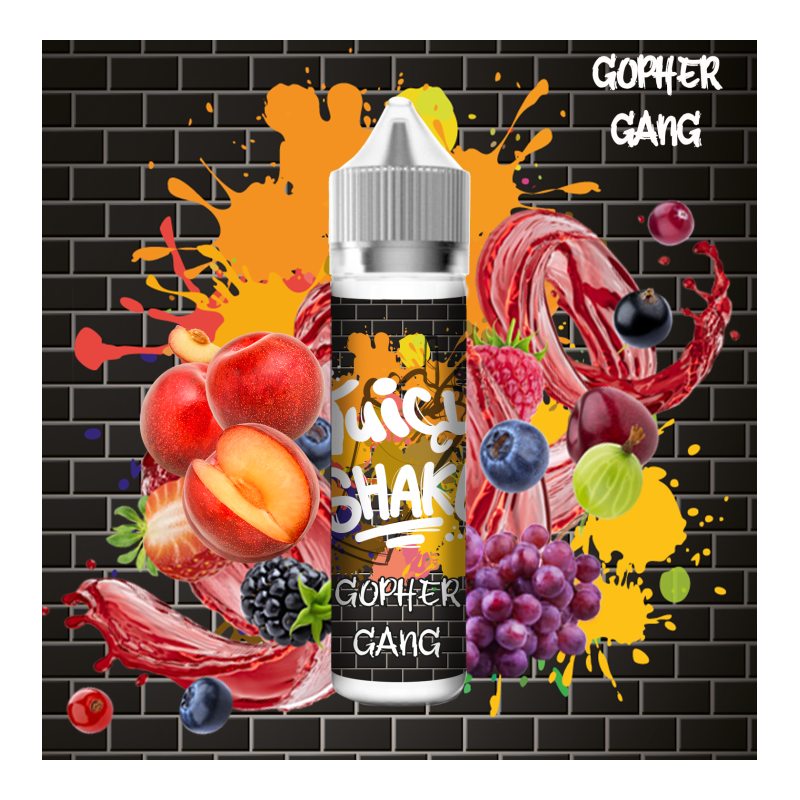 Juicy Shake Premix - Gopher Gang 50/75ml | BigVapoteur