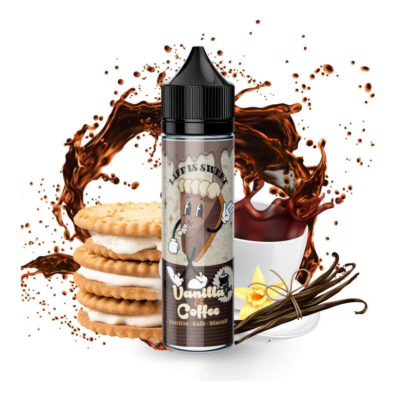 Premix Life is Sweet - Vanille & Café 50/75ml | BigVapoteur