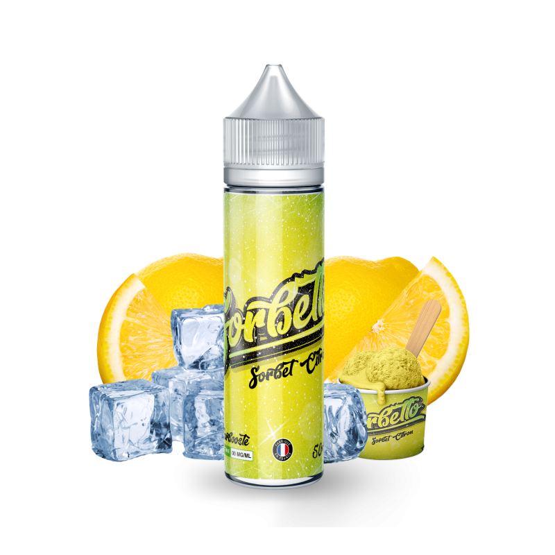 Premix Sorbetto - Sorbet Citron 50/75ml | BigVapoteur