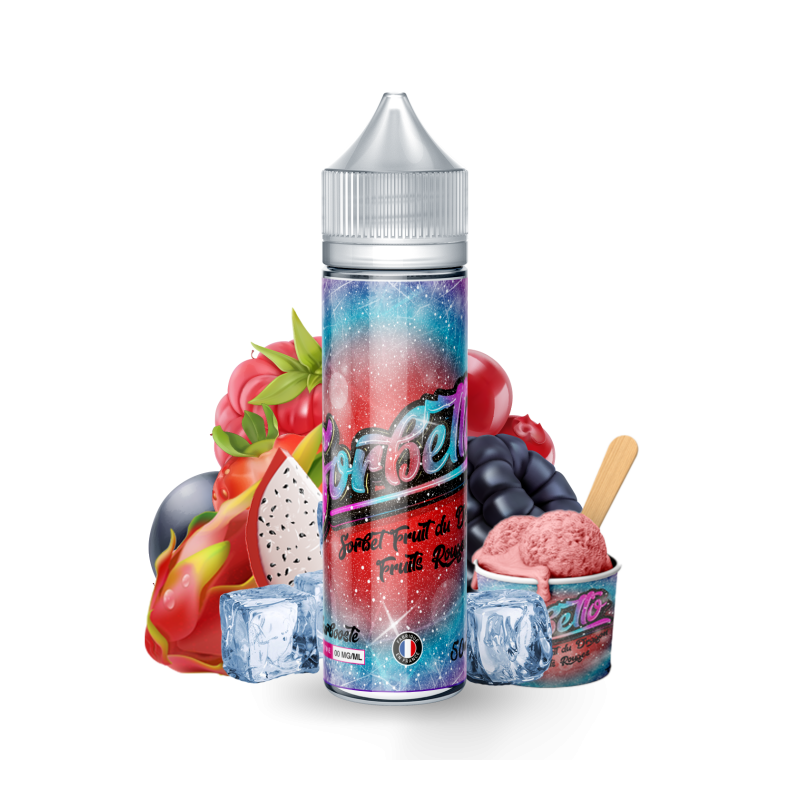 Sorbetto Premix - Dragon Fruit Red Fruits 50/75ml | BigVapoteur