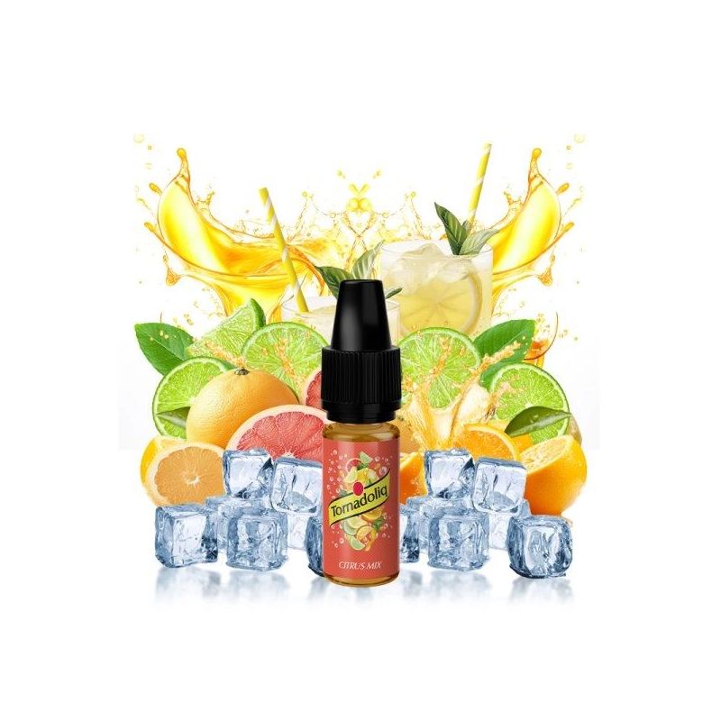E-liquide Tornado Salt - Citrus Mix 20mg 10ml | BigVapoteur