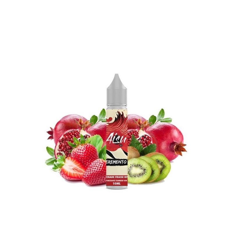Aisu Eremento Salt - Strawberry Kiwi Grenade 20mg 10ml | BigVapoteur