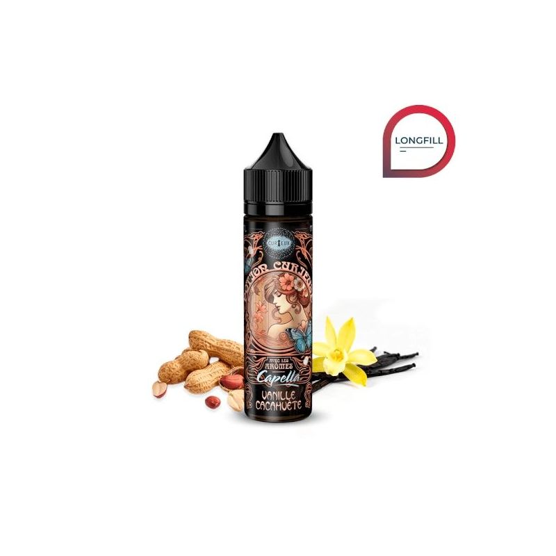 Longfill Curieux Potions - Vanilla Peanut 15/60ml (Vainilla Cacahuete) | BigVapoteur