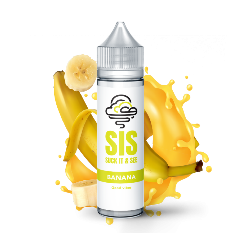 Premix SIS - Banana (Banane) 50/75ml | BigVapoteur