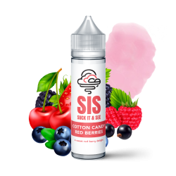Premix SIS - Cotton Candy Red Berries (Cotton Candy with Red Berries) 50/75ml | BigVapoteur