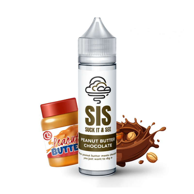 Premix SIS - Peanut Butter Chocolate (Beurre de Cacahuète Chocolat) 50/75ml | BigVapoteur