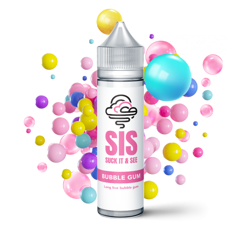 Premix SIS - Bubble Gum (Bubble Gum) 50/75ml | BigVapoteur