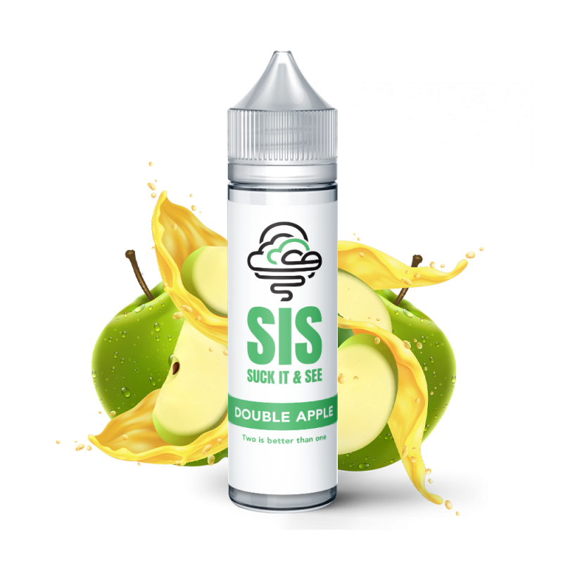 Premix SIS - Double Apple (Double Pomme) 50/75ml | BigVapoteur