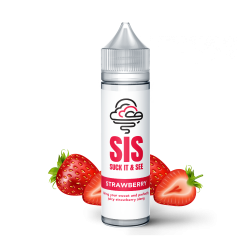 Premix SIS - Strawberry (Fraise) 50/75ml | BigVapoteur