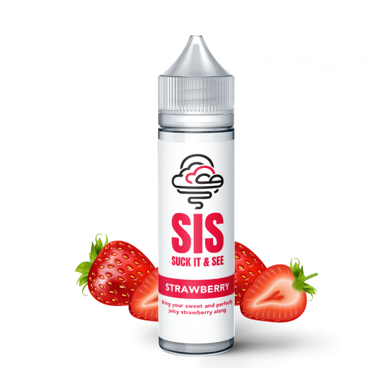 Premix SIS - Strawberry (Fraise) 50/75ml | BigVapoteur