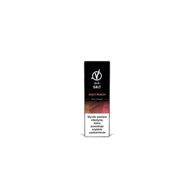 E-liquide VBar Salt 10ml - Pêche Juteuse 20mg | BigVapoteur