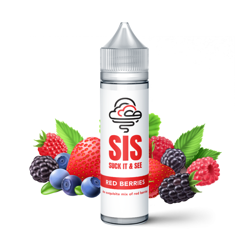 Premix SIS - Red Berries (Red Fruits) 50/75ml | BigVapoteur