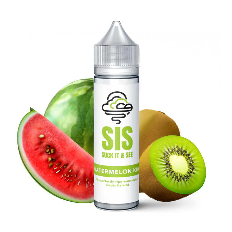 Premix SIS - Watermelon Kiwi (Pastèque Kiwi) 50/75ml | BigVapoteur