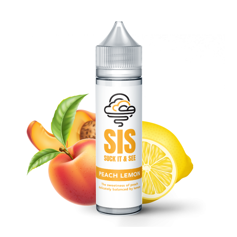 Premix SIS - Peach Lemon (Pêche Citron) 50/75ml | BigVapoteur