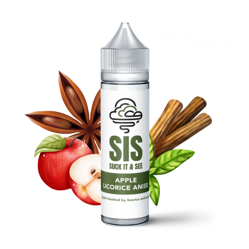 Premix SIS - Apple Licorice Anise (Pomme Réglisse Anis) 50/75ml | BigVapoteur