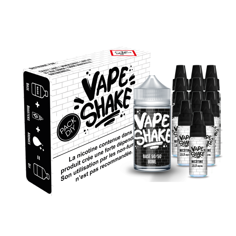 Pack Diy 12MG 50/50 - 200ML - Vape Shake | BigVapoteur