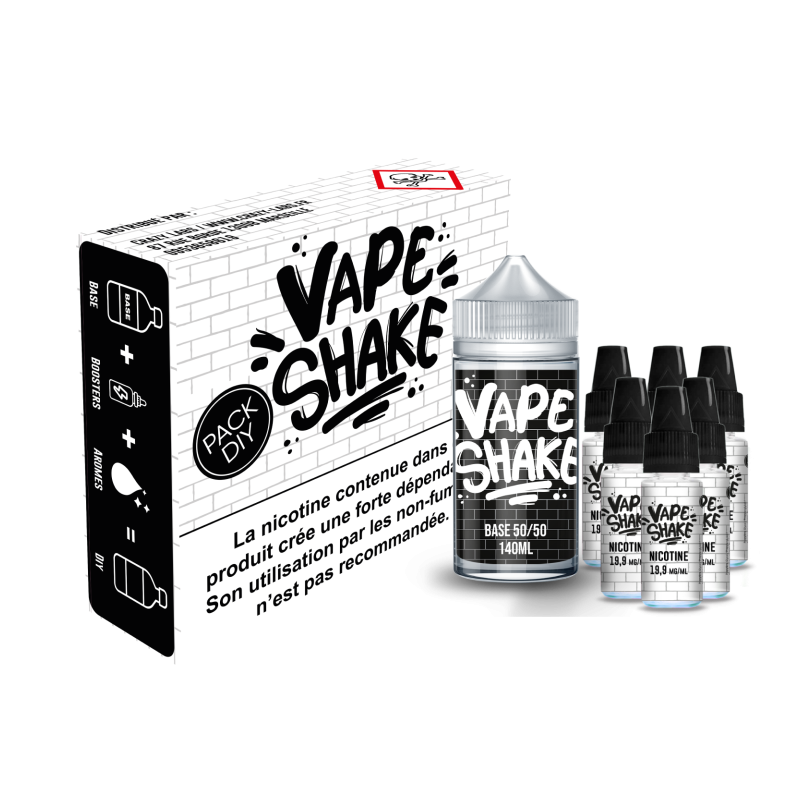 Pack DIY 6mg 50/50 - 200ml - Vape Shake | BigVapoteur