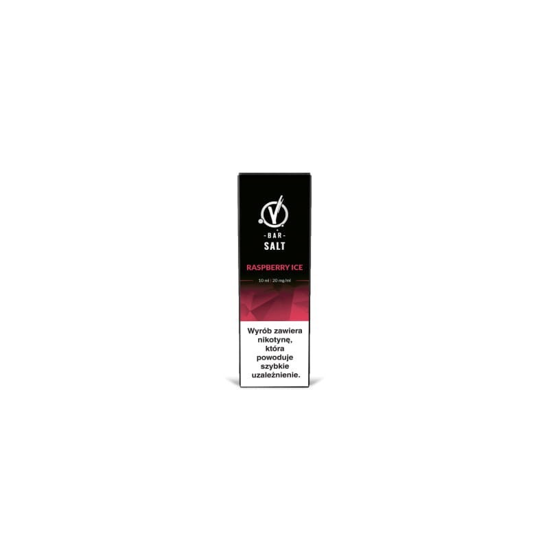 VBar Salt E-liquid 10ml - Raspberry Ice 20mg | BigVapoteur