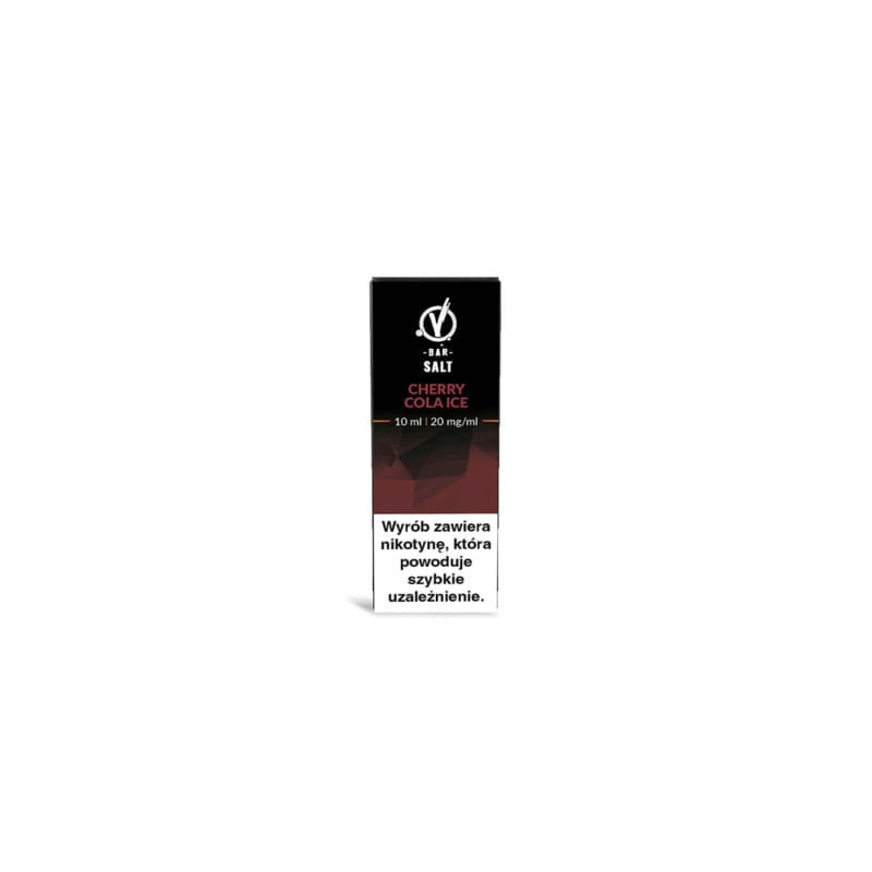 VBar Salt E-liquid 10ml - Cherry Cola Ice 20mg | BigVapoteur