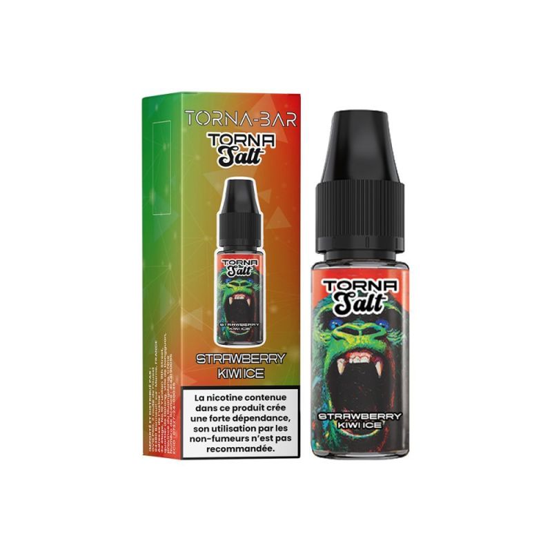 Liquid Torna-Bar Salt - Strawberry Kiwi Ice 20mg 10ml | BigVapoteur