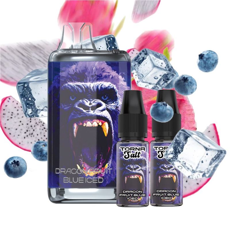 TORNA-BAR Torna Max 30K Dragon Fruit Blue Iced Puff 20mg | BigVapoteur