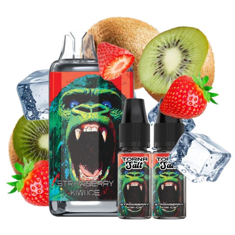 TORNA-BAR Torna Max 30K Fraise Kiwi Glacé Puff 20mg | BigVapoteur