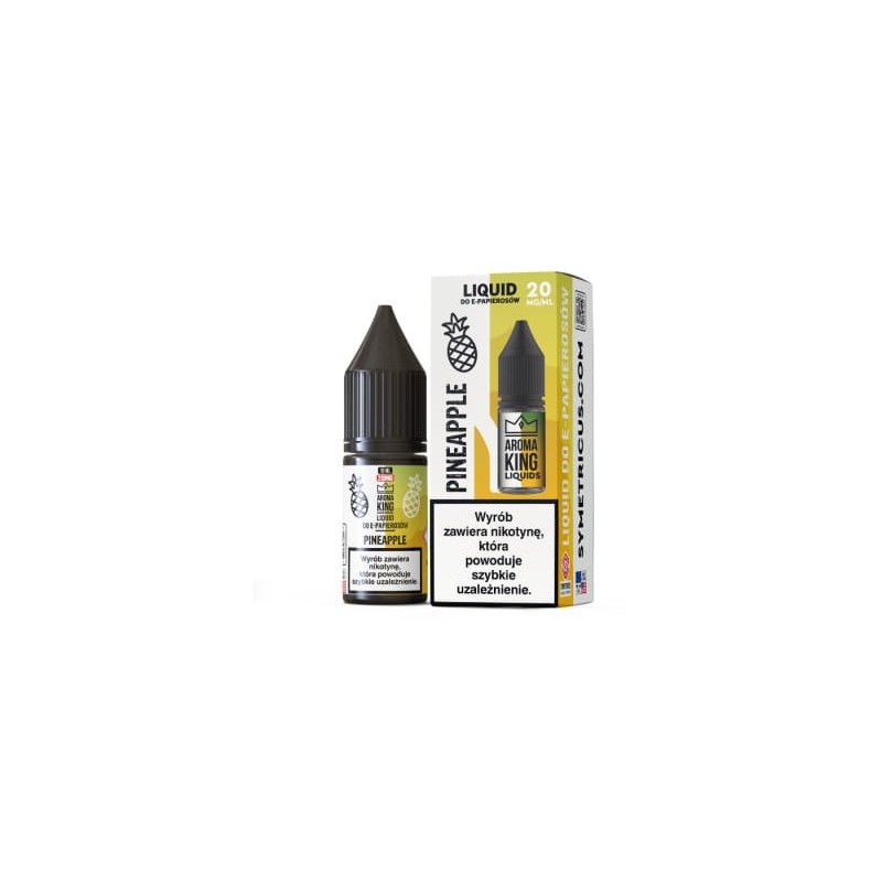 Aroma King Salt E-liquid - Pineapple 20mg 10ml | BigVapoteur