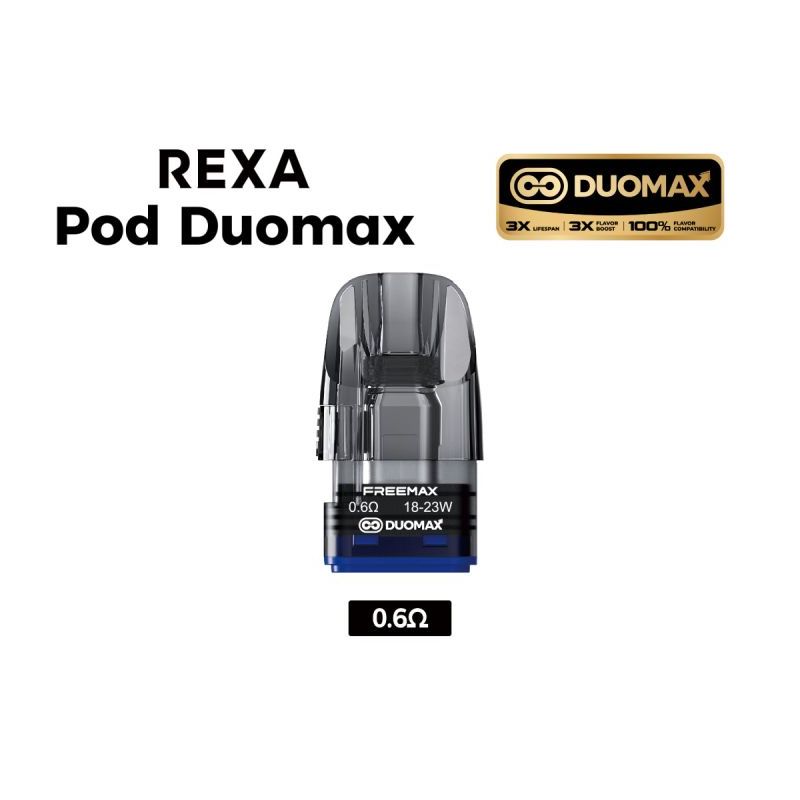 Kartridż Freemax Rexa Pod DuoMax 2ml 0.6 OHM | BigVapoteur