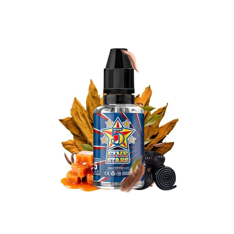 Longfill Oil4vap - Five Stars (Pack) 8/30ml | BigVapoteur