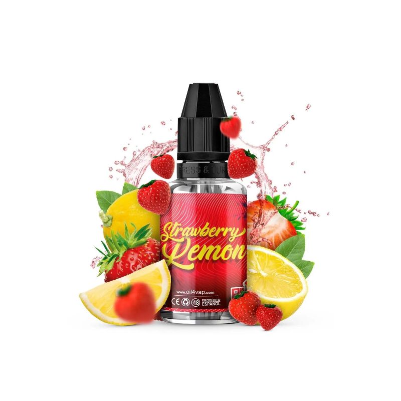 Longfill Oil4vap - Strawberry Lemon (Pack) 8/30ml | BigVapoteur
