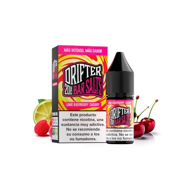 Drifter Bar Salts Lime Raspberry Cherry 20mg 10ml | BigVapoteur