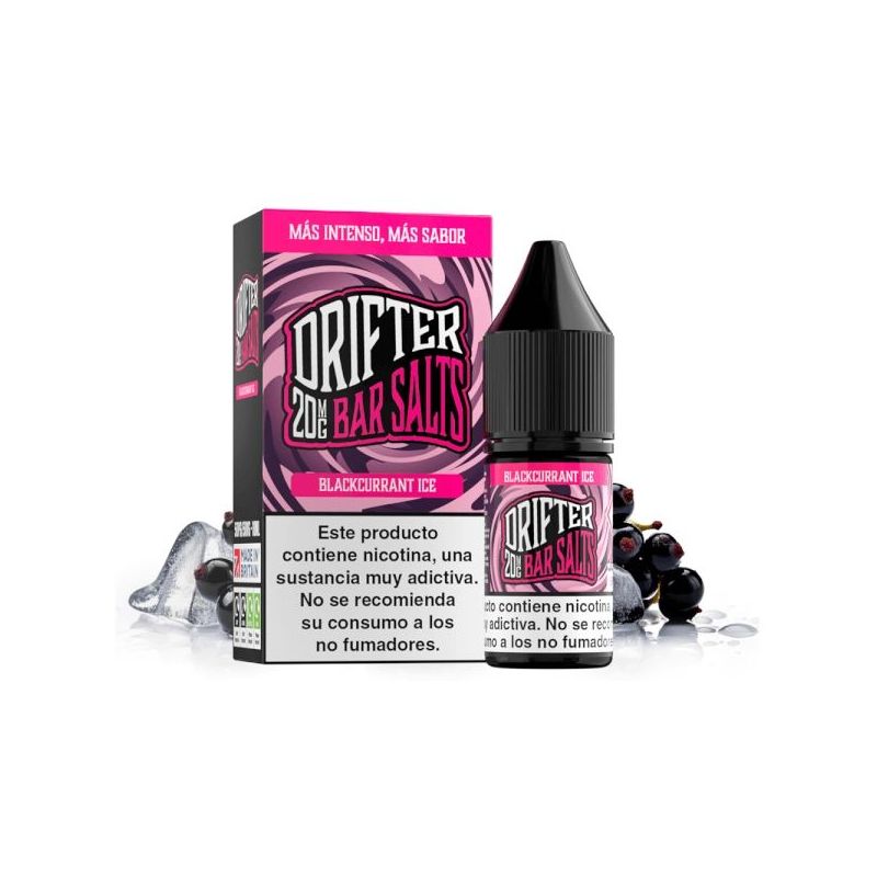 Drifter Bar Salts Blackcurrant Ice 20mg 10ml | BigVapoteur