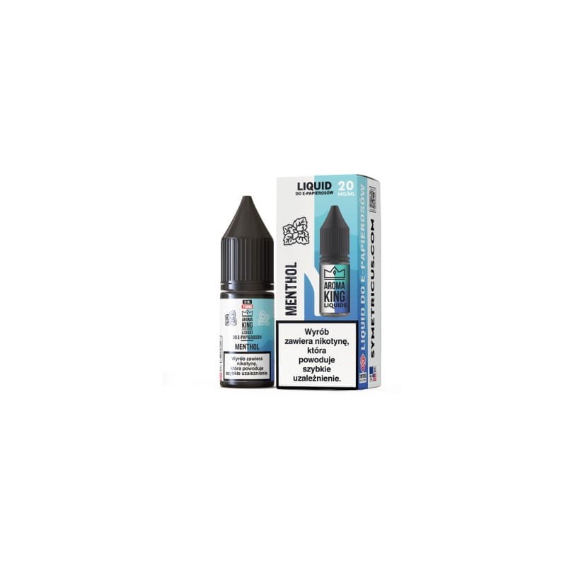 Aroma King Salt E-liquid - Menthol 20mg 10ml | BigVapoteur