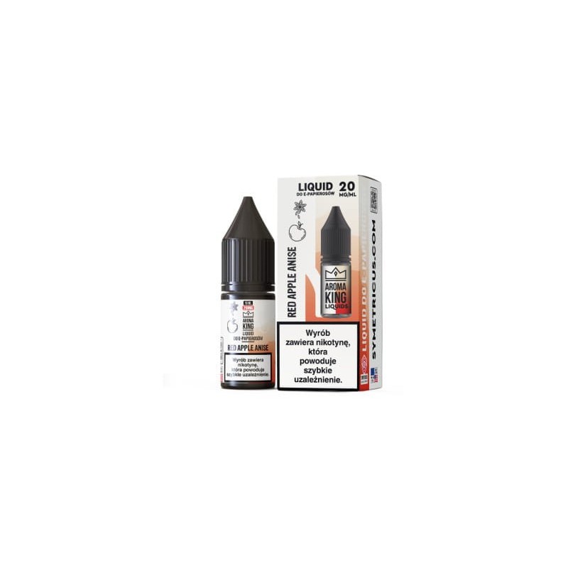 Aroma King Salt E-liquid - Red Apple Anise 20mg 10ml | BigVapoteur