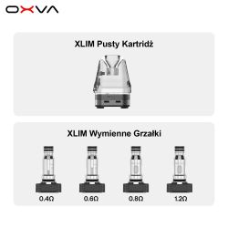 Cartouche OXVA XLIM 2ml - vide | BigVapoteur