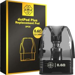 Kartridż / Wkład dotPod Plus 0,6 OHM 2 ml | Bigvapoteur