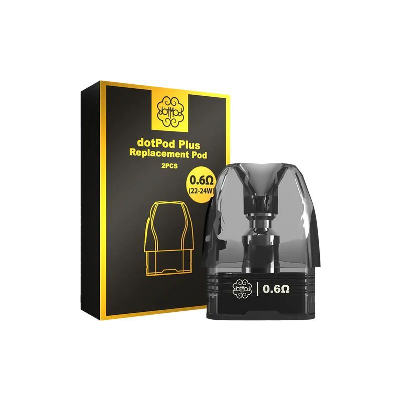 Cartridge / Pod Insert dotPod Plus 0.6 OHM 2ml | Bigvapoteur