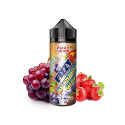 Longfill Fizzy Juice 24/120ml - Fraise Raisin | BigVapoteur