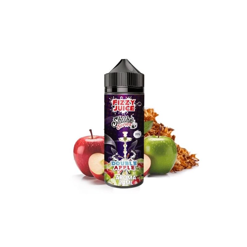 Longfill Fizzy Juice Shisha 24/120ml - Double Apple | BigVapoteur