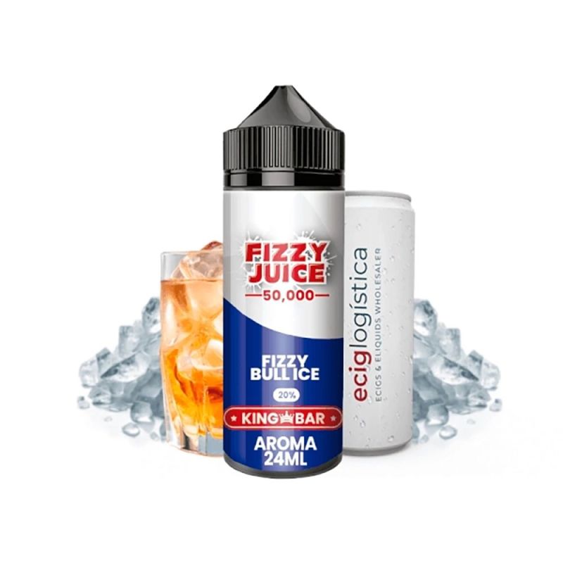 Longfill Fizzy Juice King Bar 24/120ml - Bull Ice | BigVapoteur