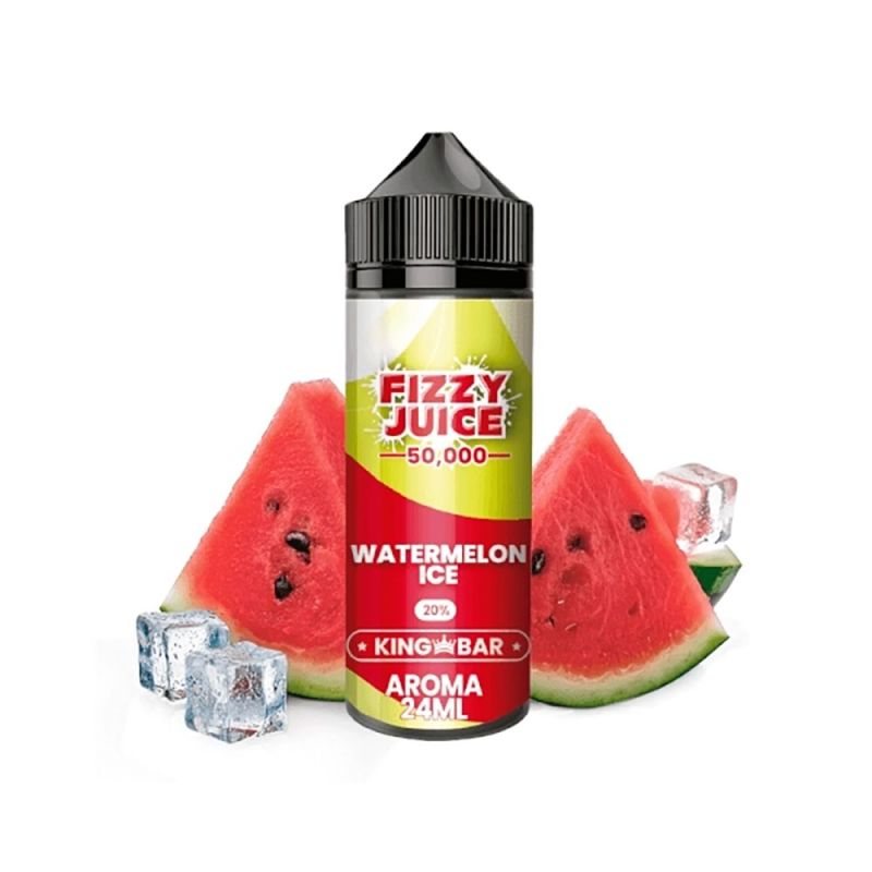 Longfill Fizzy Juice King Bar 24/120ml - Watermelon Ice | BigVapoteur