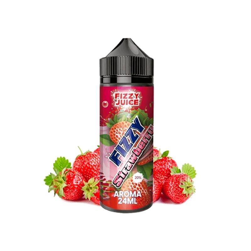 Longfill Fizzy Juice 24/120ml - Strawberry | BigVapoteur