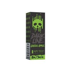 Green Apple E-liquid DARK LINE 3mg 10ml | BigVapoteur