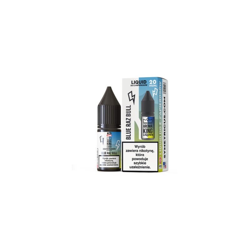 E-liquide Aroma King Salt - Blue Razz Bull 20mg 10ml | BigVapoteur