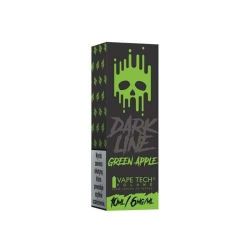 Liquid DARK LINE - Green Apple 6mg 10ml | BigVapoteur