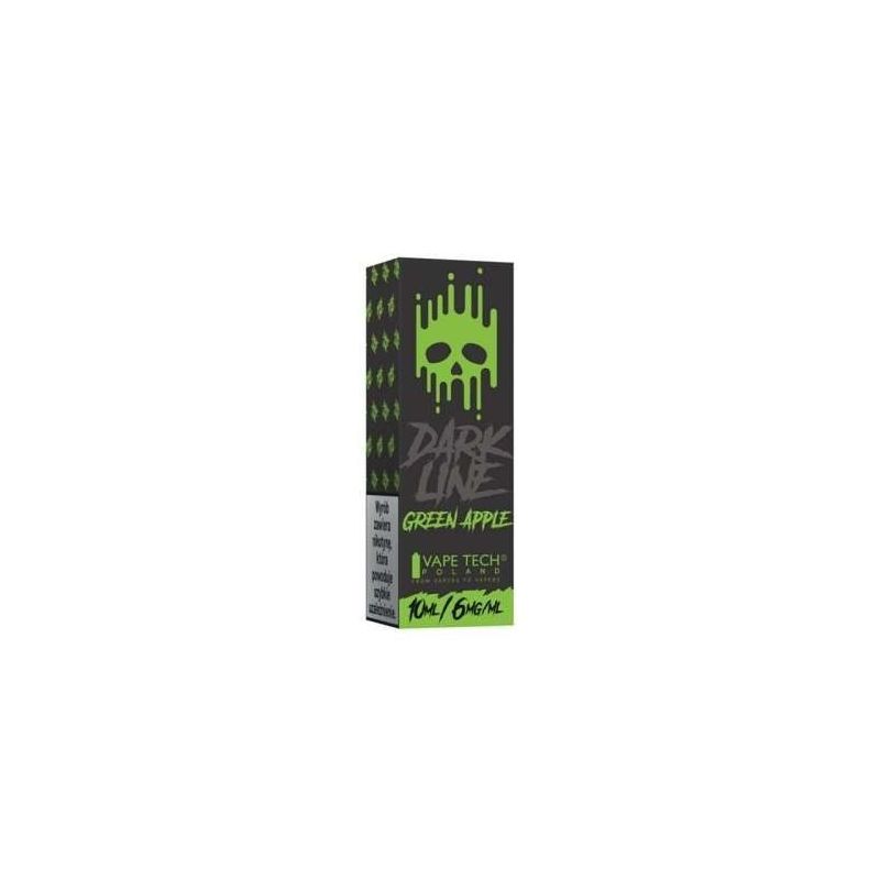 E-liquide DARK LINE - Pomme Verte 6mg 10ml | BigVapoteur