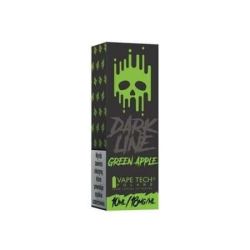Green Apple E-liquid DARK LINE 18mg 10ml | BigVapoteur